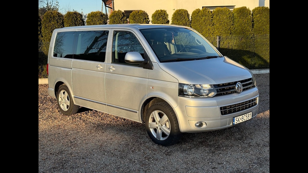 VW MultiVan  2.0 D 180KM  2014r Przebieg: 250tyś  Oferta handlowa.