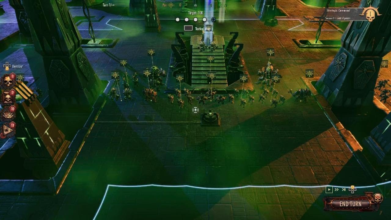 Black Legion vs Necrons