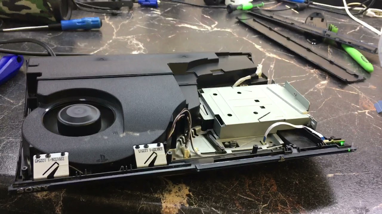PS3 superslim выключается ремонт