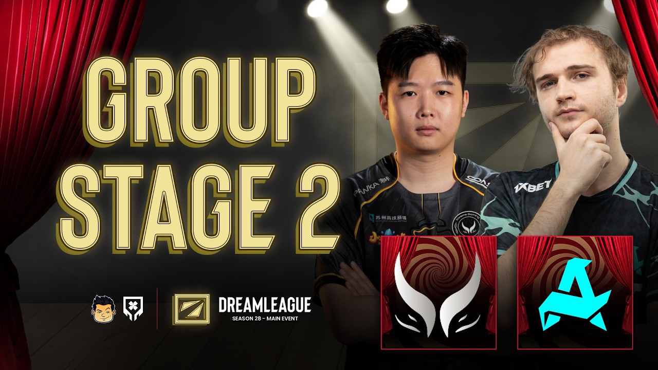 Full Game: Xtreme Gaming vs Aurora - Game 2  (BO3) | DreamLeague Season 28: Group Stage 2