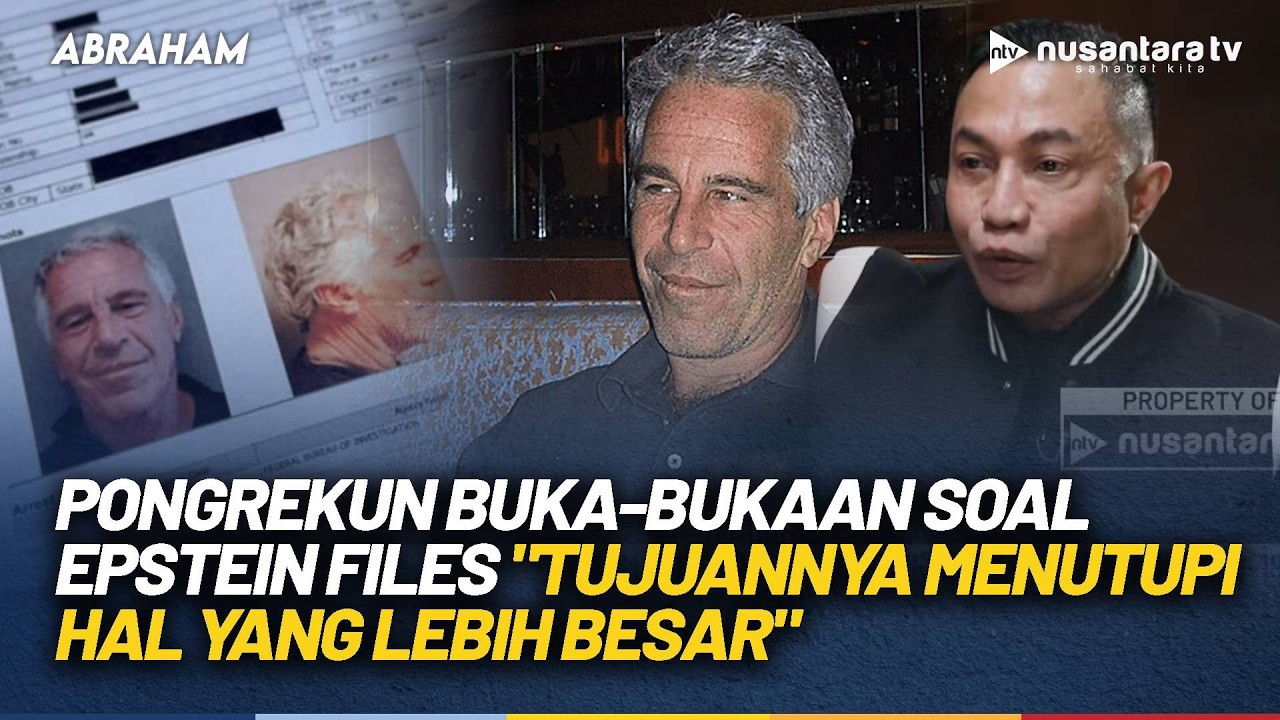 Dharma Pongrekun Bongkar Rencana Epstein Files: Tujuannya Menutupi Hal yang Lebih Besar! | NTV