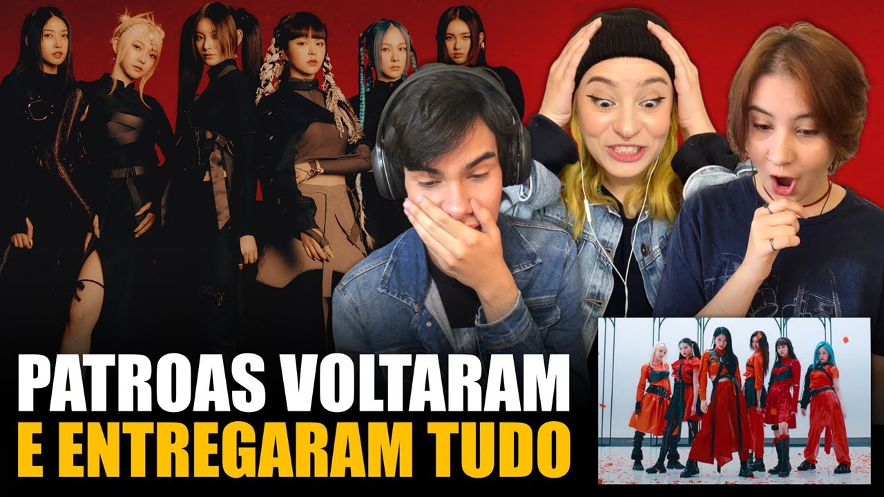 EVERGLOW (에버글로우) - FIRST MV (Reaction) | Três de Outubro