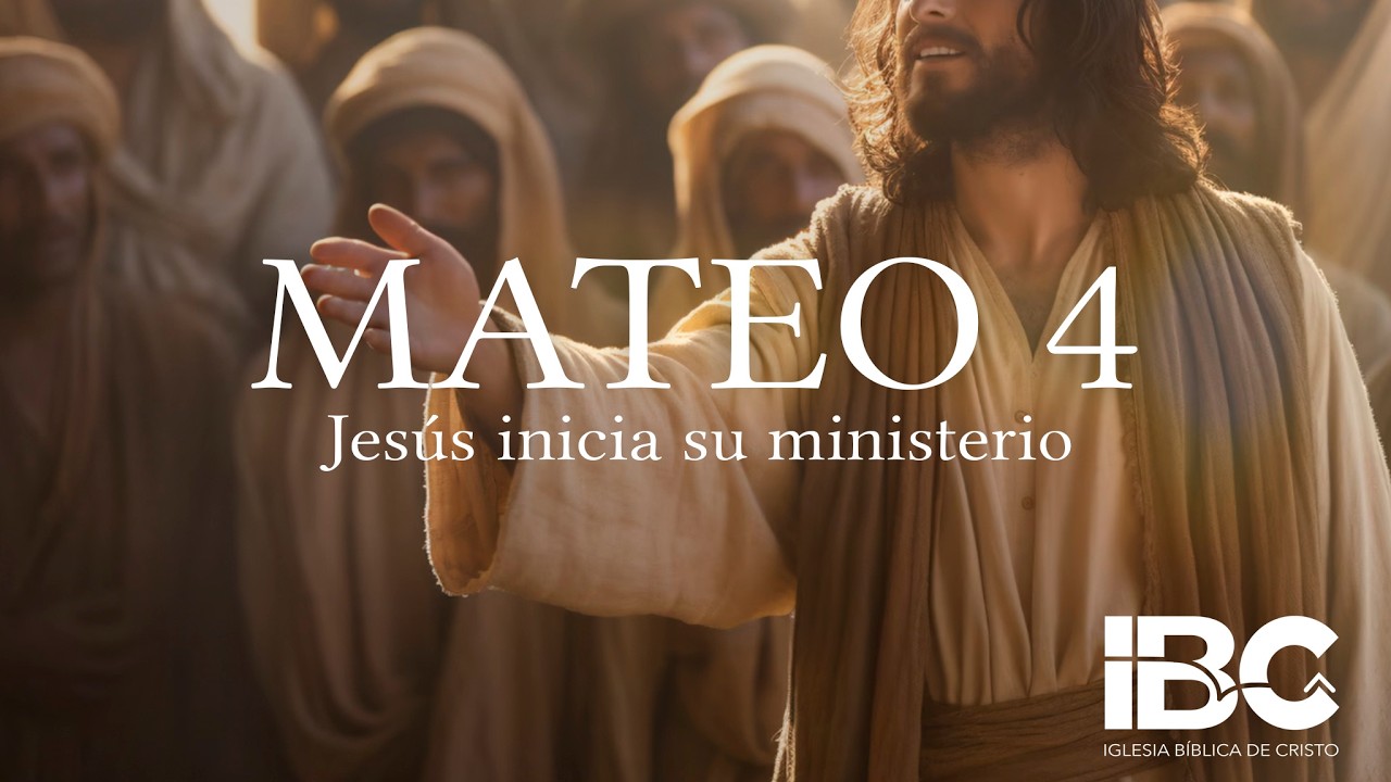 MT05. Jesús inicia su ministerio Mateo 4:12-25 - Alejandro Fuentes
