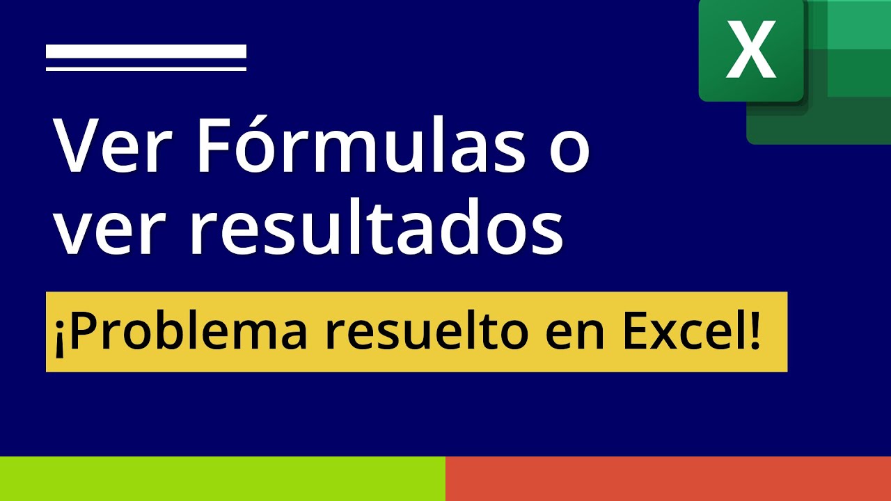 Cómo Reestablecer las Fórmulas de un Libro de Excel (Fórmulas o Resultados)