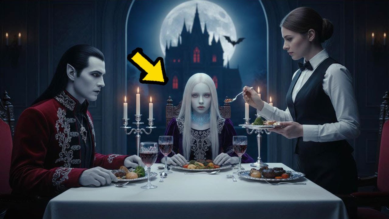 Vampirprinzessin verschmähte jedes Essen — außer das der Menschen-Kellnerin