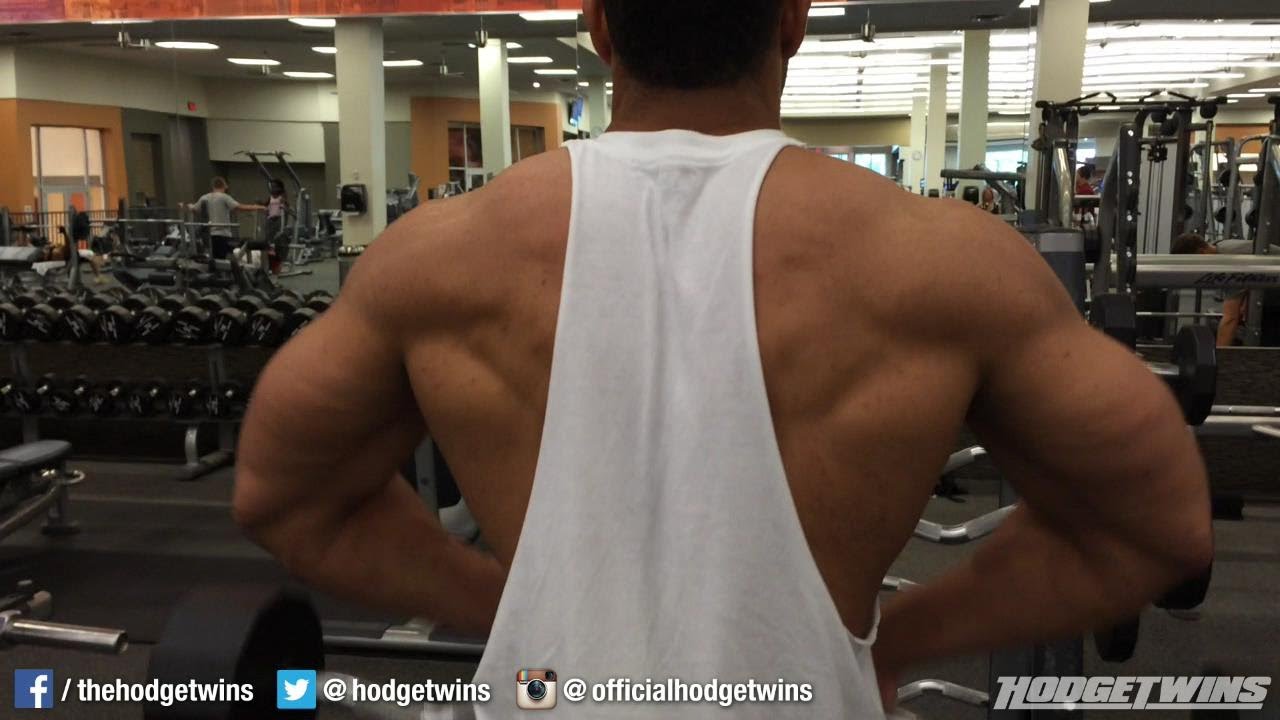 Shoulders & Traps & Biceps Workout @Hodgetwins @hodgetwins