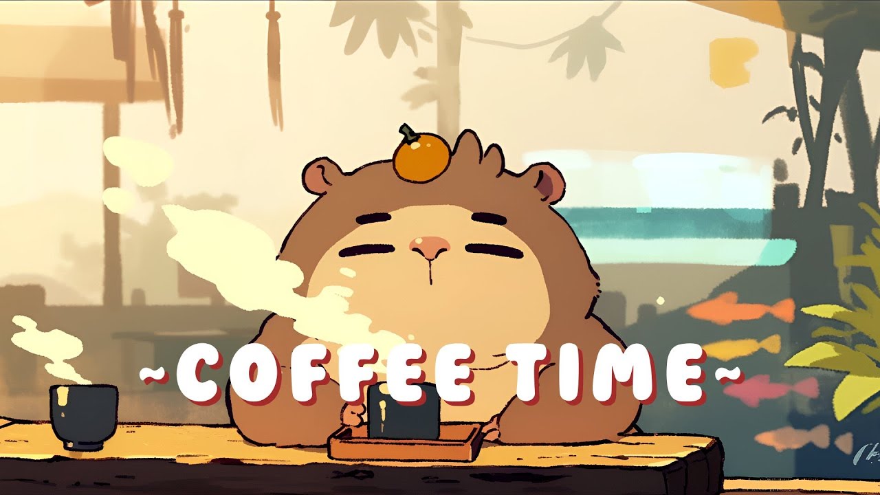 [Long Session] Capybara Music Channel | Chill Jazz Beats to Relax/Study 🦫 🎮 ☕ | Continuous Mix