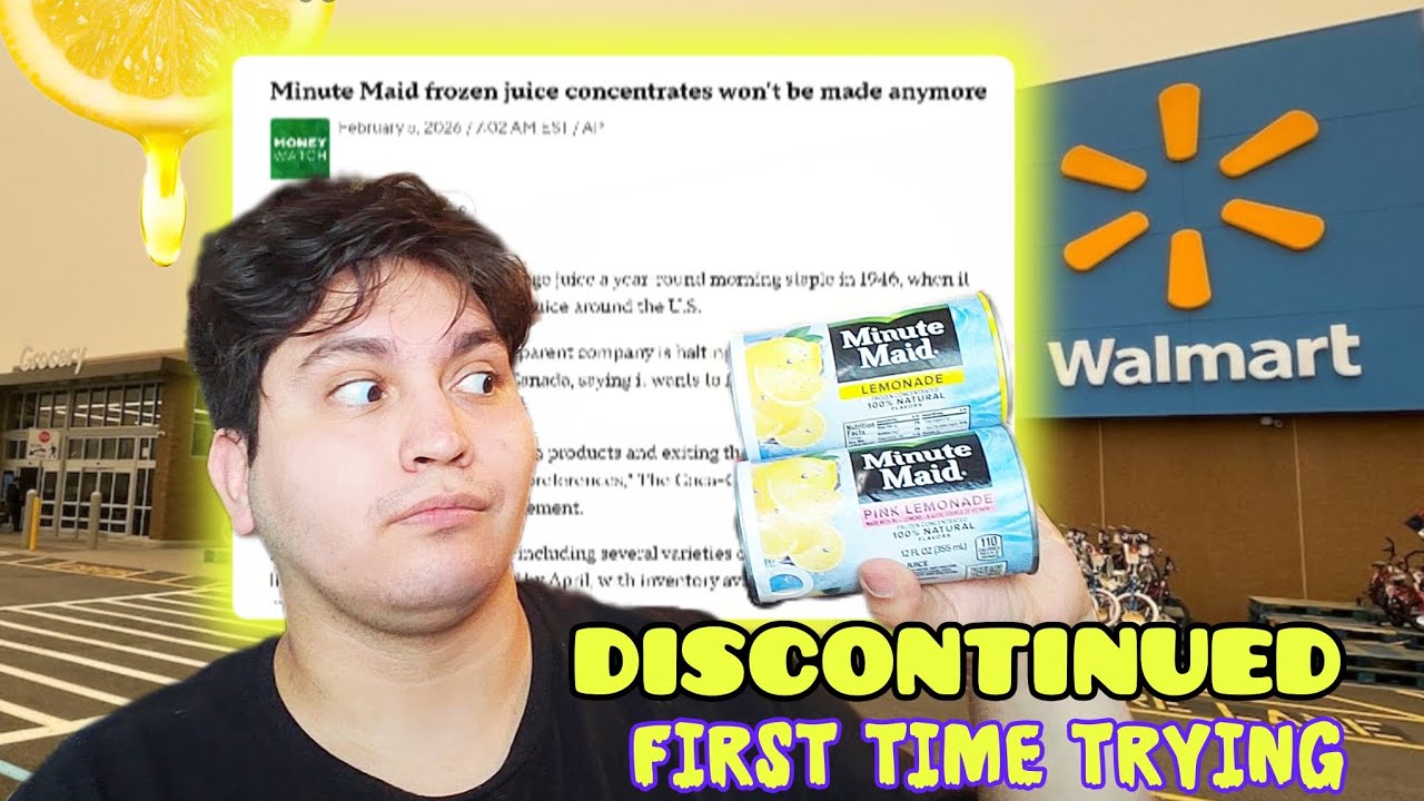 Minute Maid Juice Is Getting Discontinued #lemonade #minutemaid #makethisgoviral #walmart #2026 