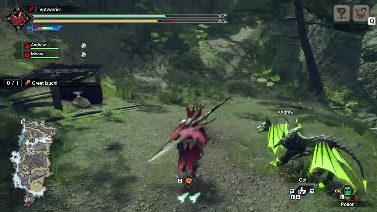 Surge Slash Combo Showcase(Sunbreak Demo)