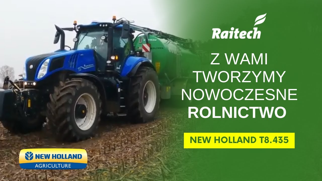 O zaufaniu i wieloletniej wsp&oacute;łpracy z klientem - New Holland T8 435