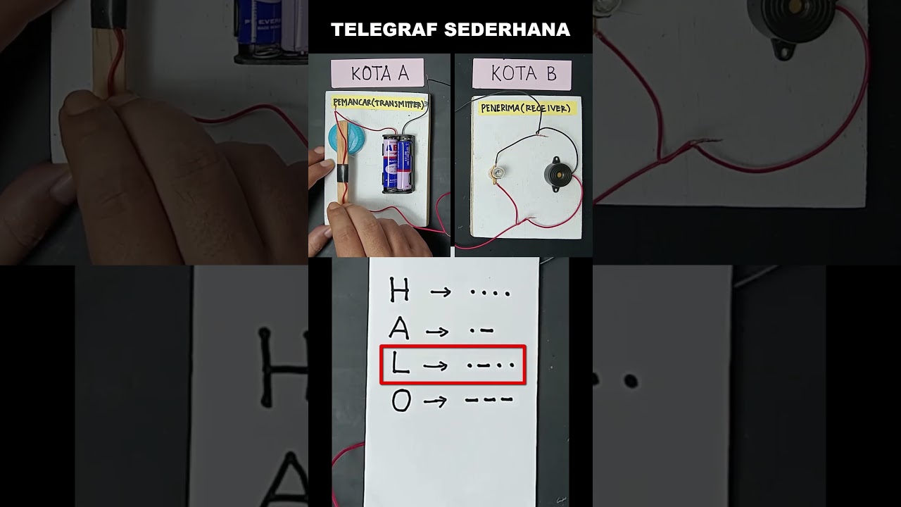 Alat Komunikasi Jaman Dulu (Mesin Telegraf) #telegraf #telegraph  #diyproject #diy #diyprojects