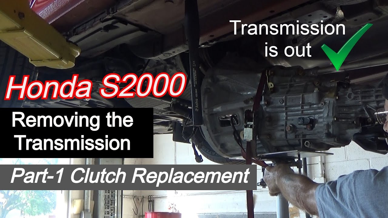 Honda S2000 Clutch Replacement, Part-1 Transmission removal
