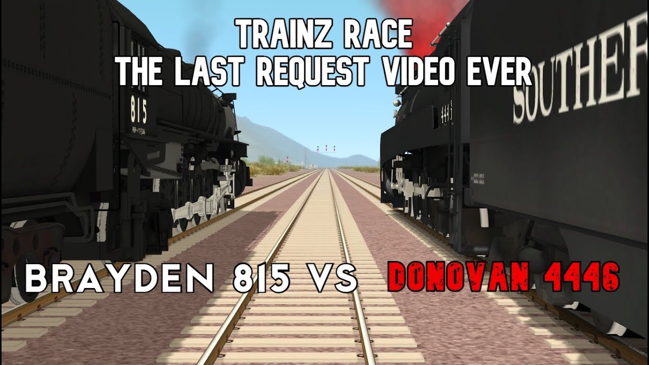 Trainz Race on Cajon Pass: Brayden 815 VS Donovan 4446