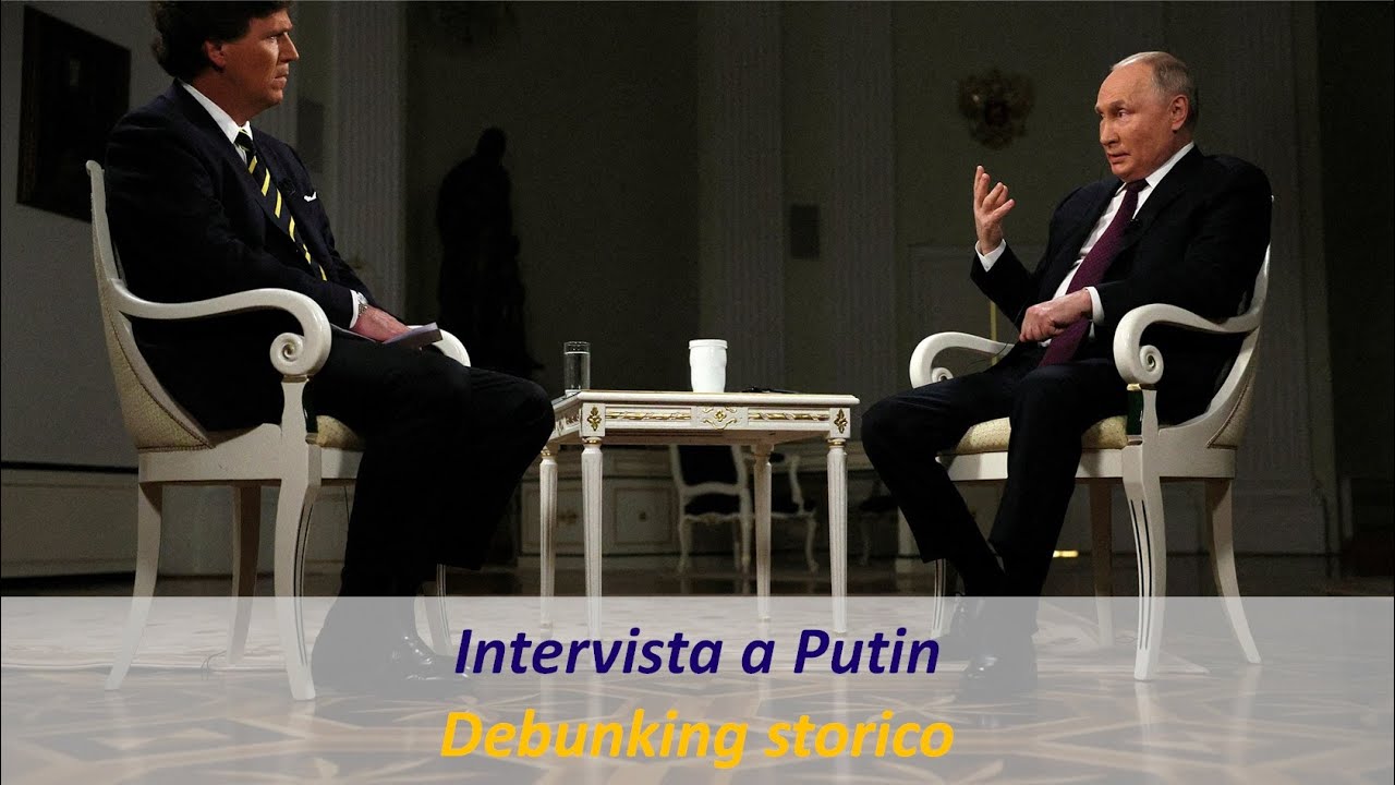 Intervista a Putin - (Veloce) Debunking storico