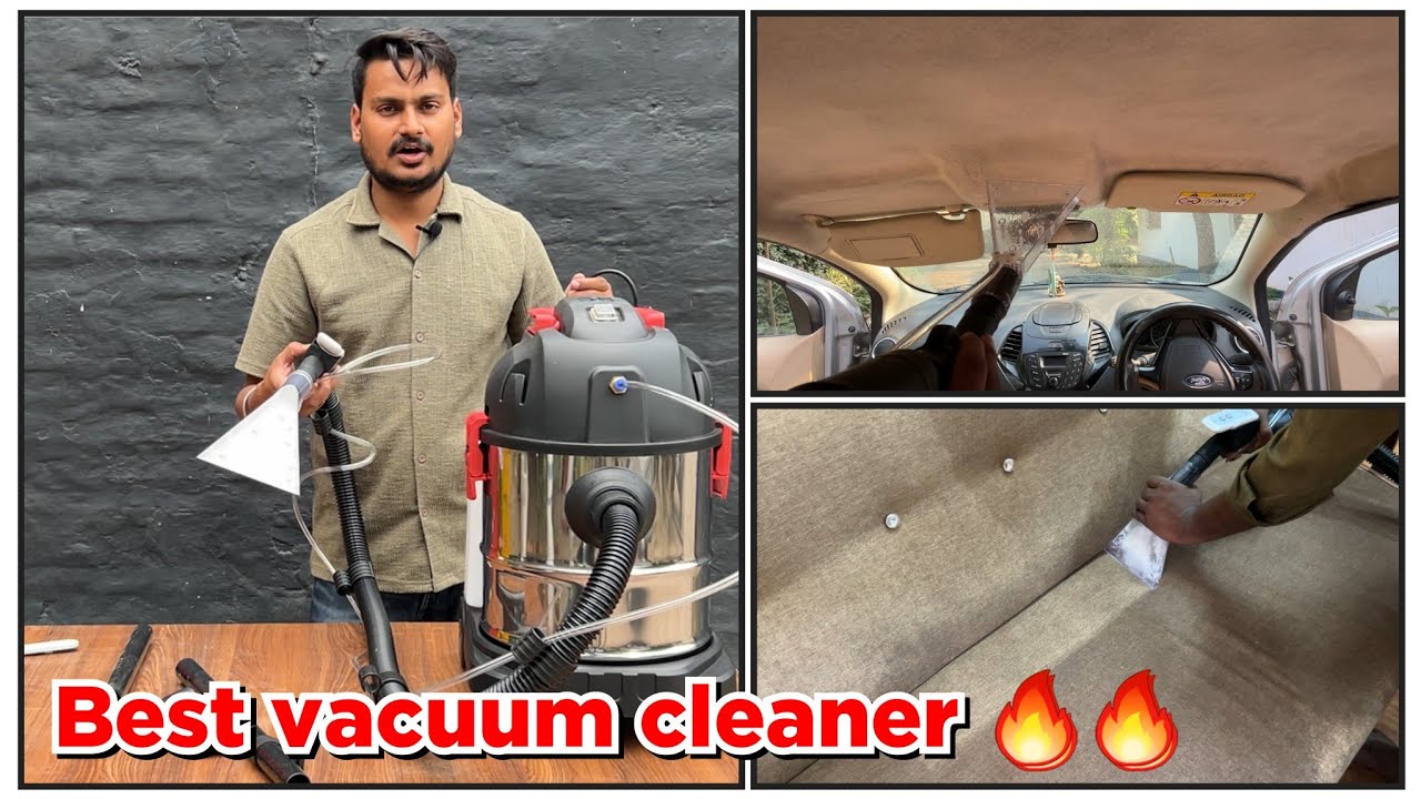 STARQ Wet and Dry Vacuum Cleaner for Home, Car and Industrial Usage|1000 Watt