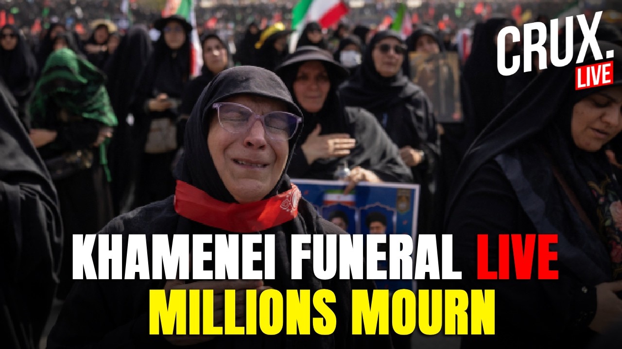 Khamenei Funeral LIVE | Iran Begins Final Farewell As Millions Mourn In Tehran&rsquo;s Grand Mosalla