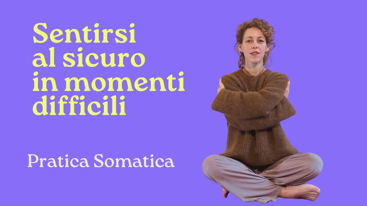 Ti senti sopraffatta? Pratica di 8 minuti di regolazione somatica bilaterale