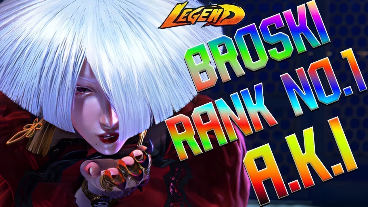 Street Fighter 6 🔥Broski Rank No.1 A.K.I Destroyed The Pro Player Gameplay ! 🔥FightingGameWorldX