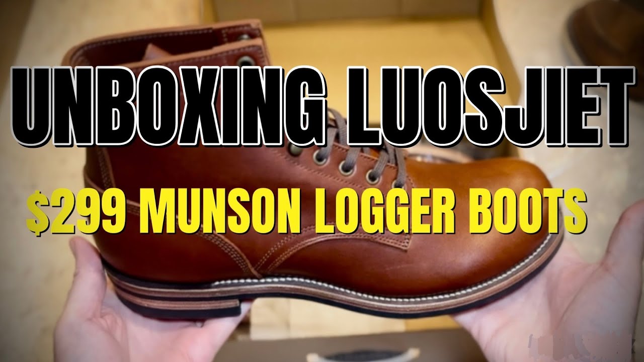 Распаковка и примерка: ботинки для лофта Luosjiet Munson Plain Toe | Первые впечатления и обзор