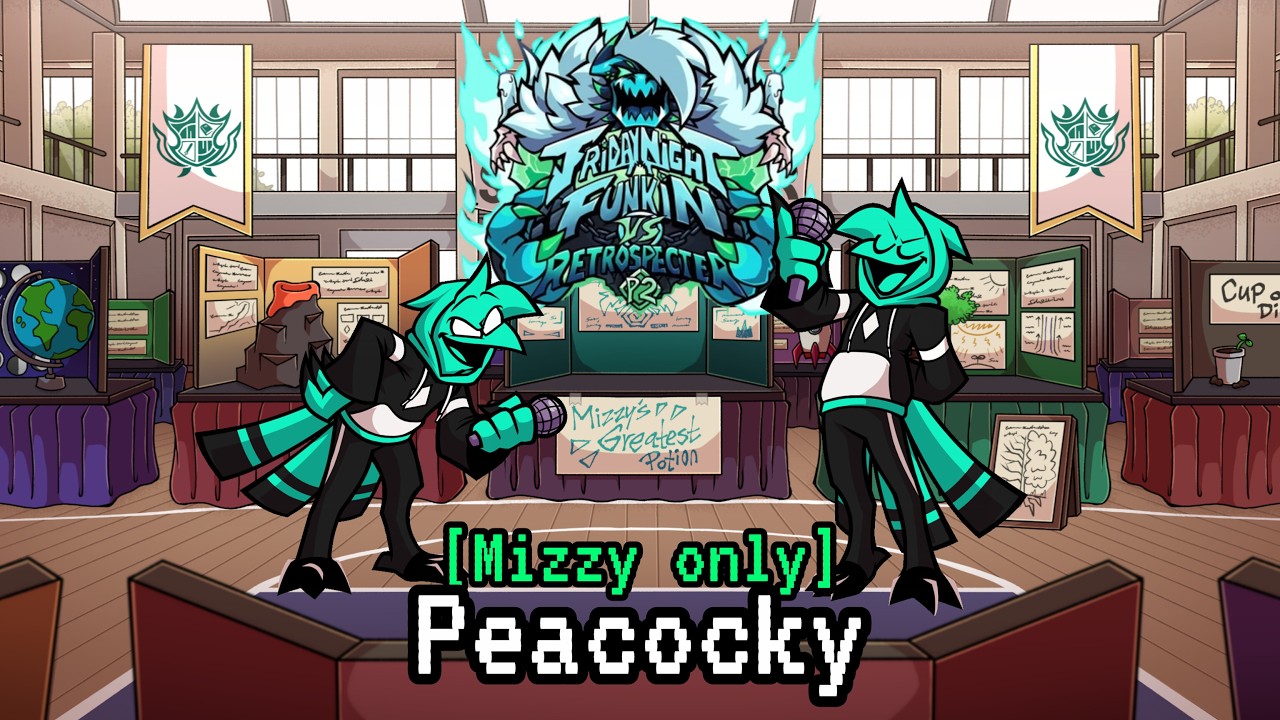 Friday night funkin' VS RetroSpecter - Part 2: Peacocky [Mizzy only vocal]