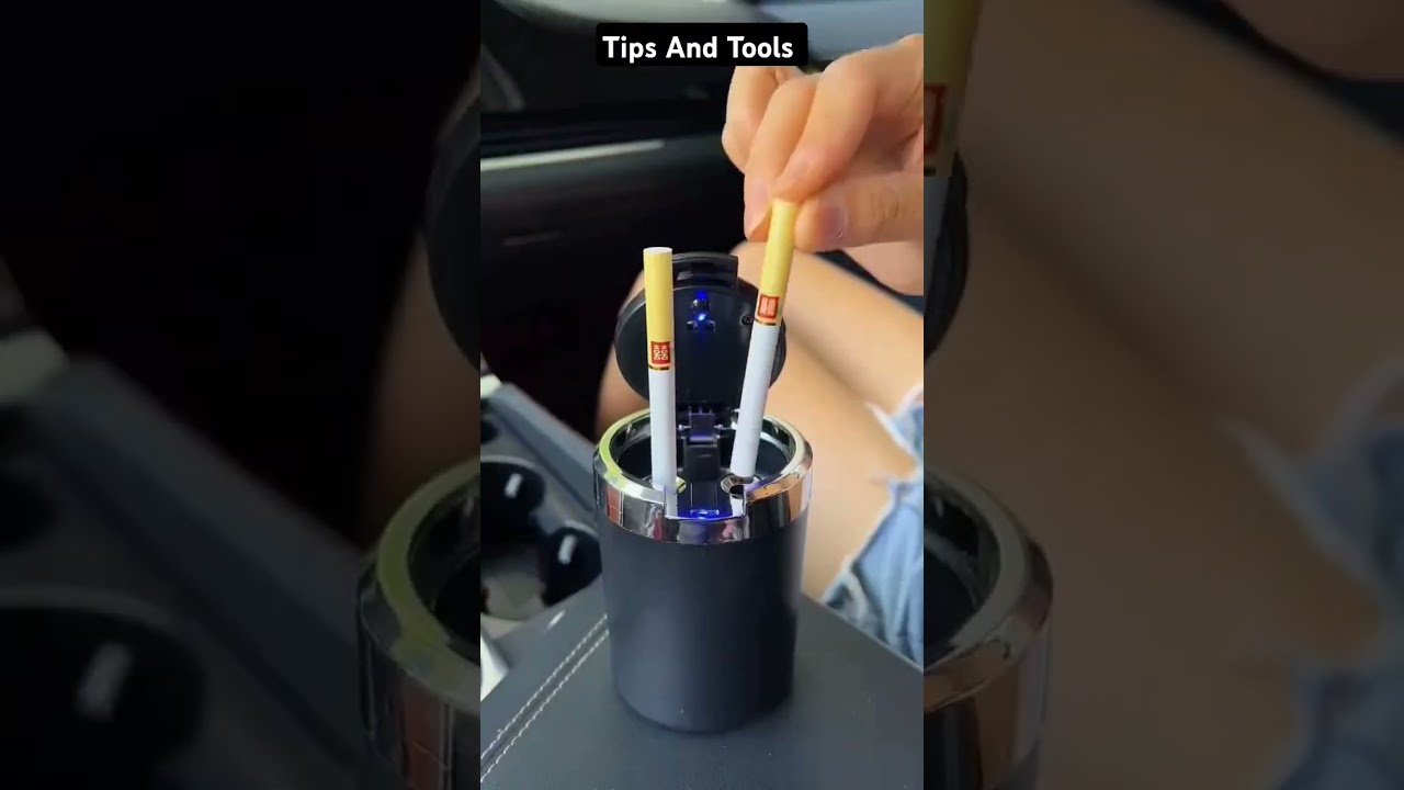 car-mounted ashtray with car logo🔥🔥 