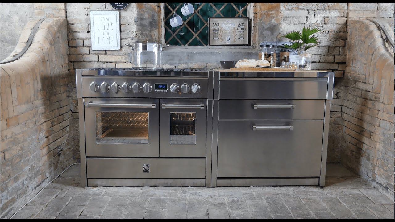 Steel Cucine - Genesi Standherde und Modulküchen | range cooker and modular kitchen system