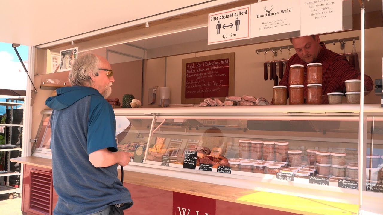 Wochenmarkt-Geschichten: &bdquo;Usedomer Wild&ldquo; in Rostock