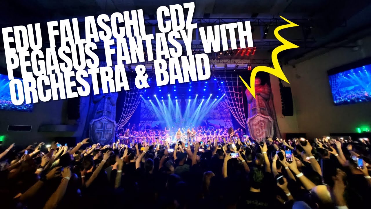 EDU FALASCHI | Pegasus Fantasy Live in São Paulo 2023 | Orchestra and Band