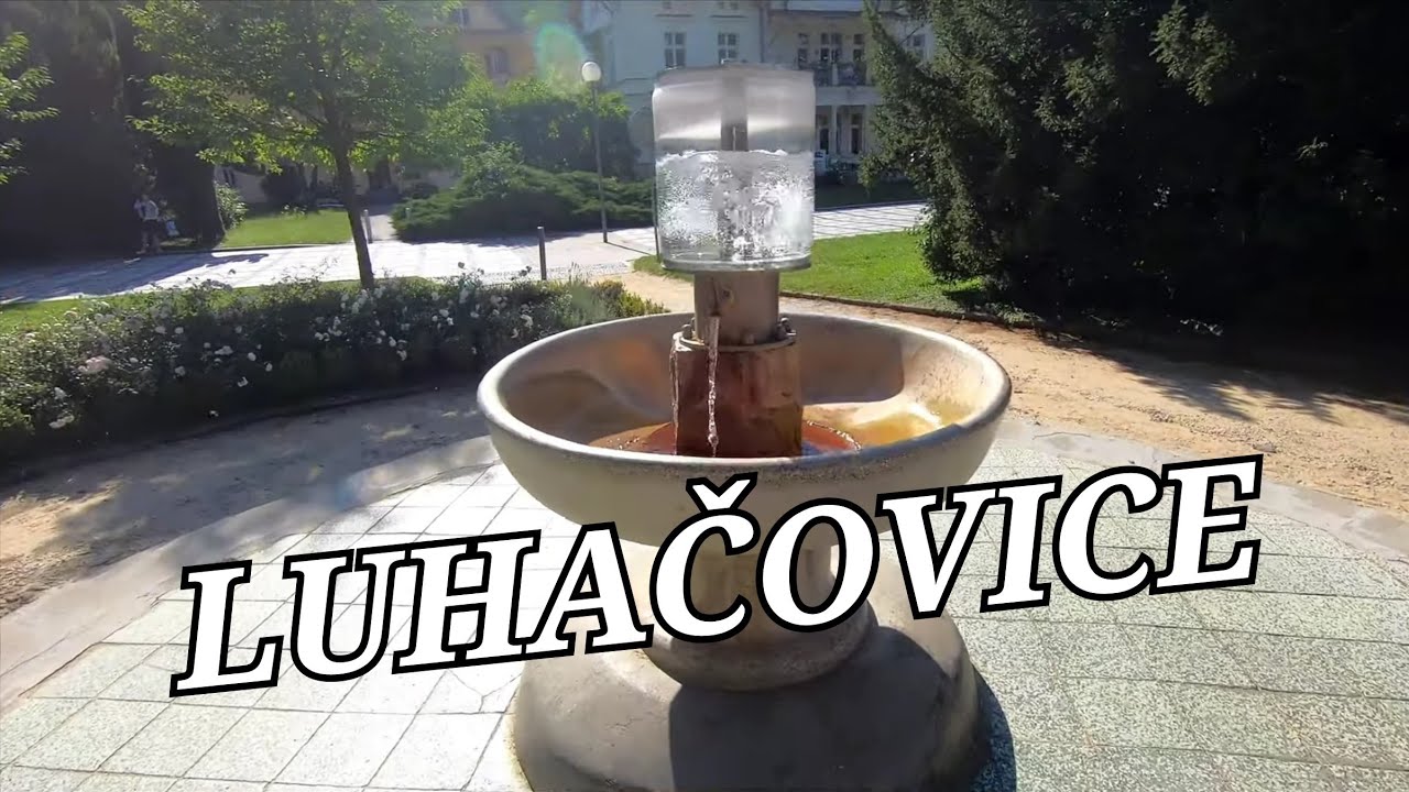 Luhačovice - lázeňské město s prameny - Tip na výlet #spa