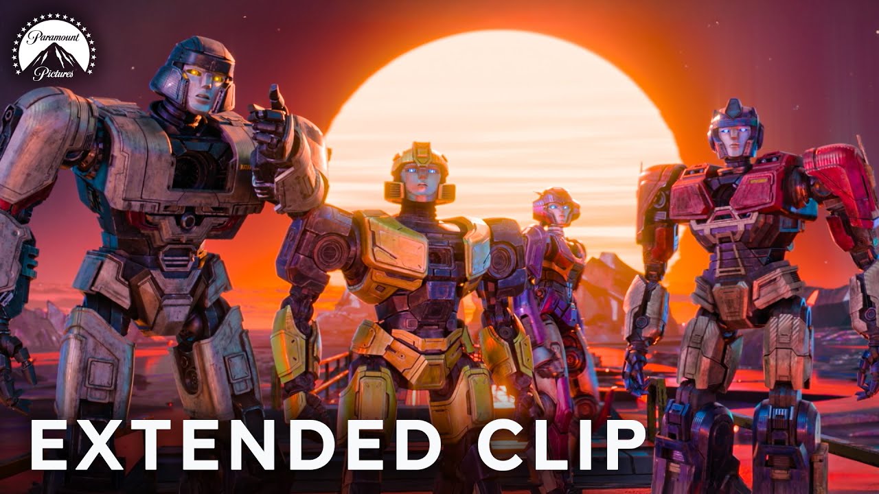 Transformers One | Hijacking Cargo Train Clip w/ Optimus Prime and Megatron | Paramount Movies