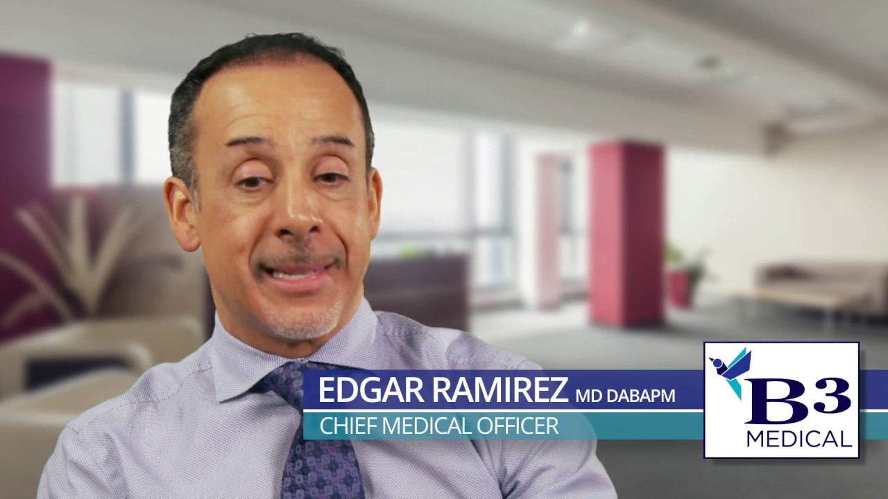Edgar RamirezMD, DABAPM Chief Medical Officer