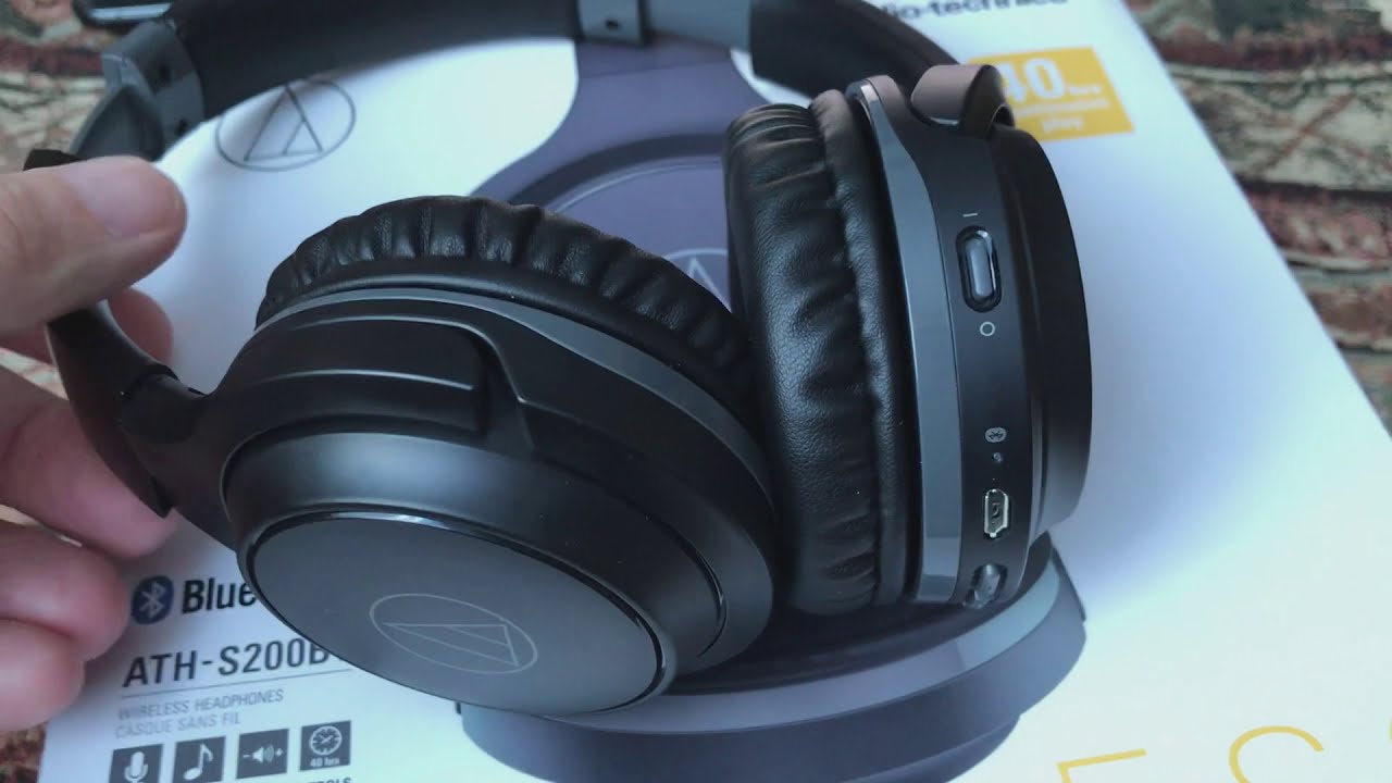 Обзор беспроводных наушников Audio-Technica ATH-S200BT | Неплохо для 35$, но есть нюансы