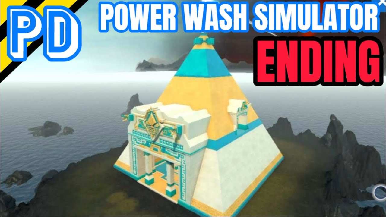 Power Wash Simulator FULL ENDING - CREDITS + CUTSCENES