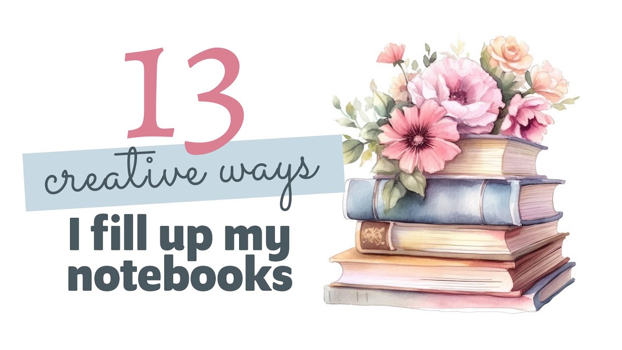 Paper Inkspirations - 13 Creative Ways to Fill Up Empty Notebooks - By Agnes de Bezenac