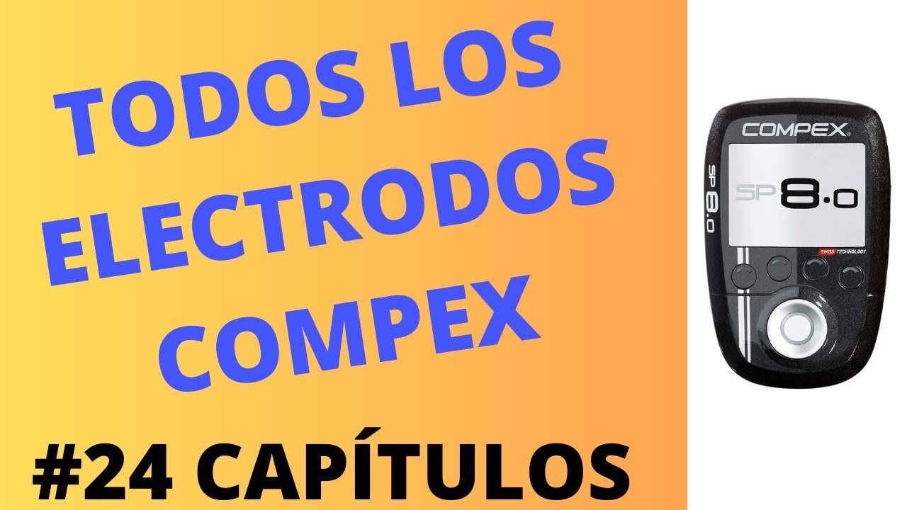 #1⭕Cómo colocar los ELECTRODOS de COMPEX - Así se ponen los PARCHES en TODOS los MÚSCULOS.