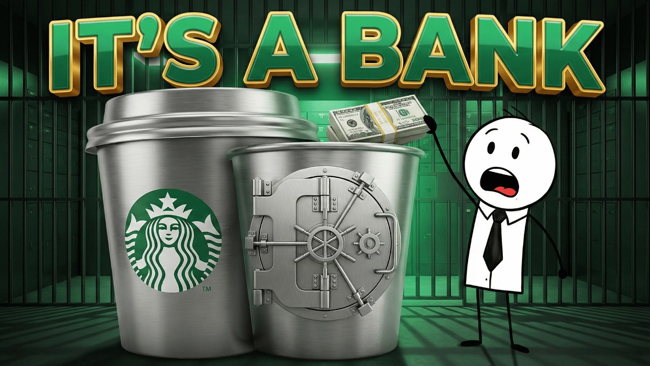 Is Starbucks Actually A Bank? The Truth Behind Starbucks' Success?