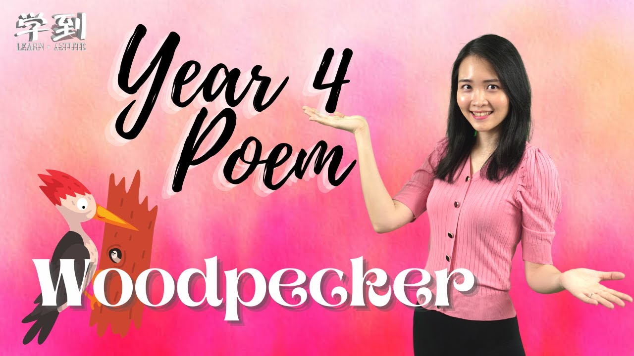 【ENGLISH YEAR 4】Poem: Woodpecker by Brenda Williams【学到】 | THERESA
