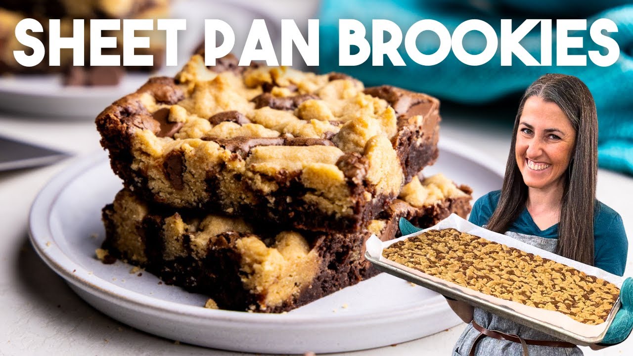 Sheet Pan Brookies