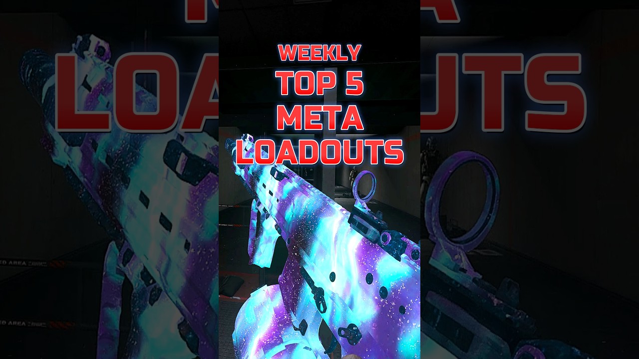 TOP 5 BEST WEEKLY META Loadouts | Best Class Setup | SIDEWINDER STG44 STATIC-HV SUPERI TAQ #shorts