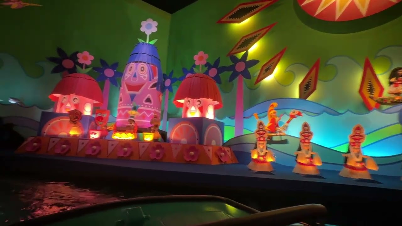 It's a Small world in Disneyland 