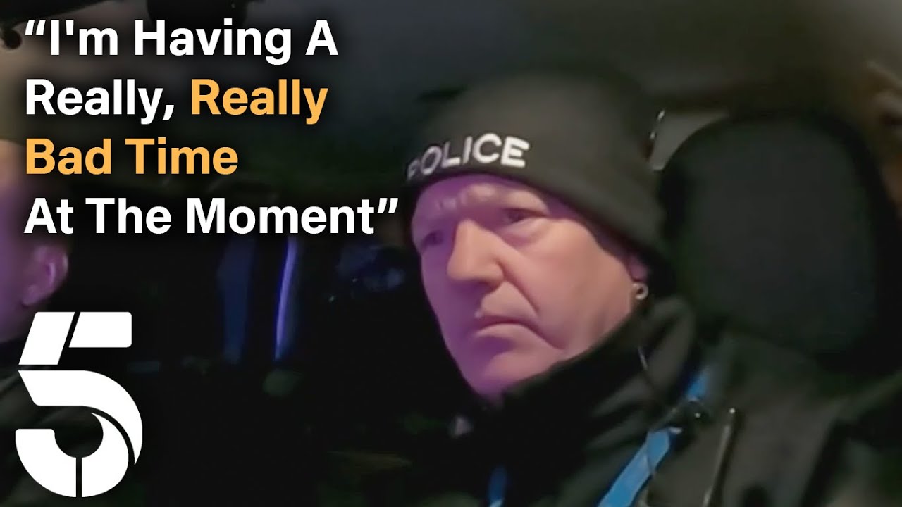 National Police Air Service Assist Traffic Cops With Drunk-Driver | Traffic Cops | Channel 5