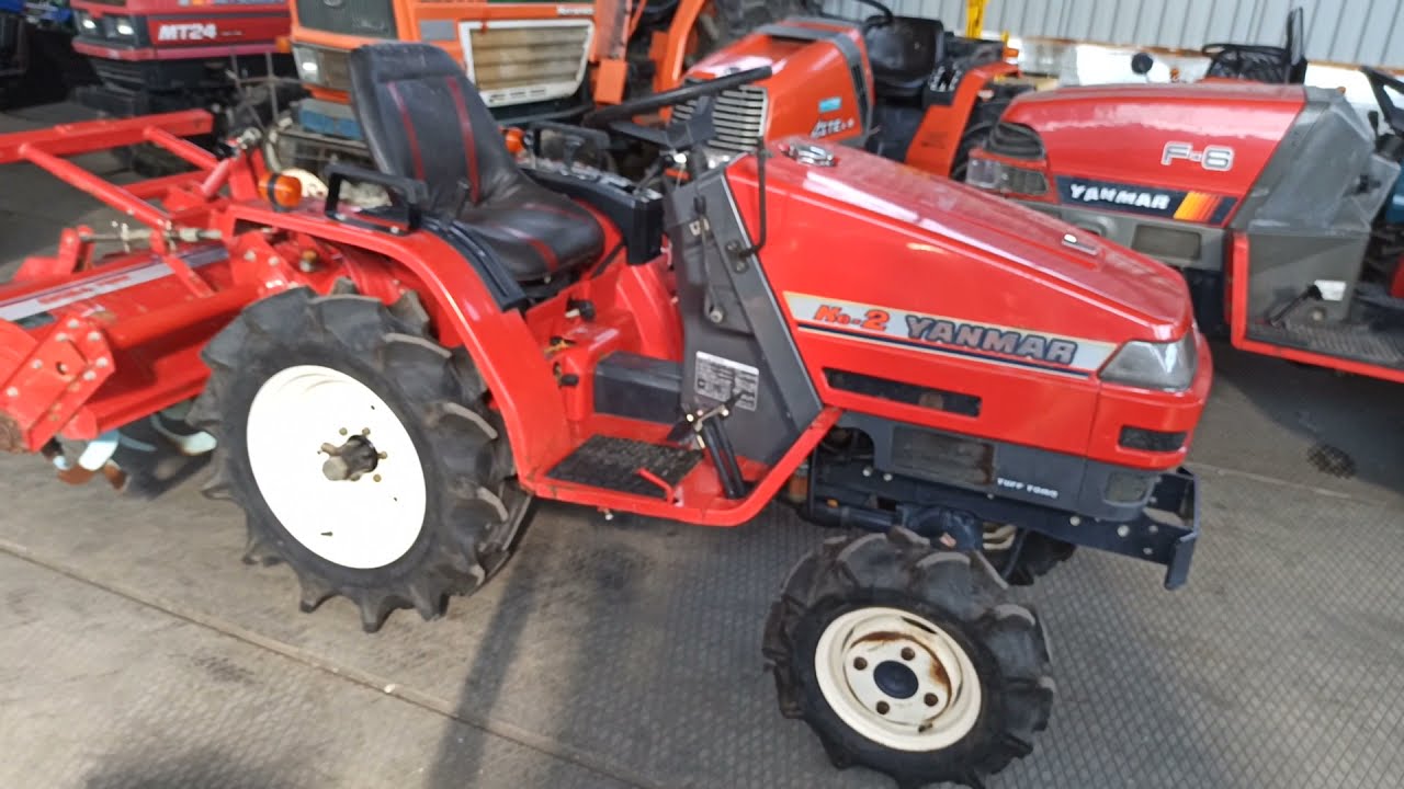 Мини-трактор Yanmar Ke-2 + фреза 1,1м