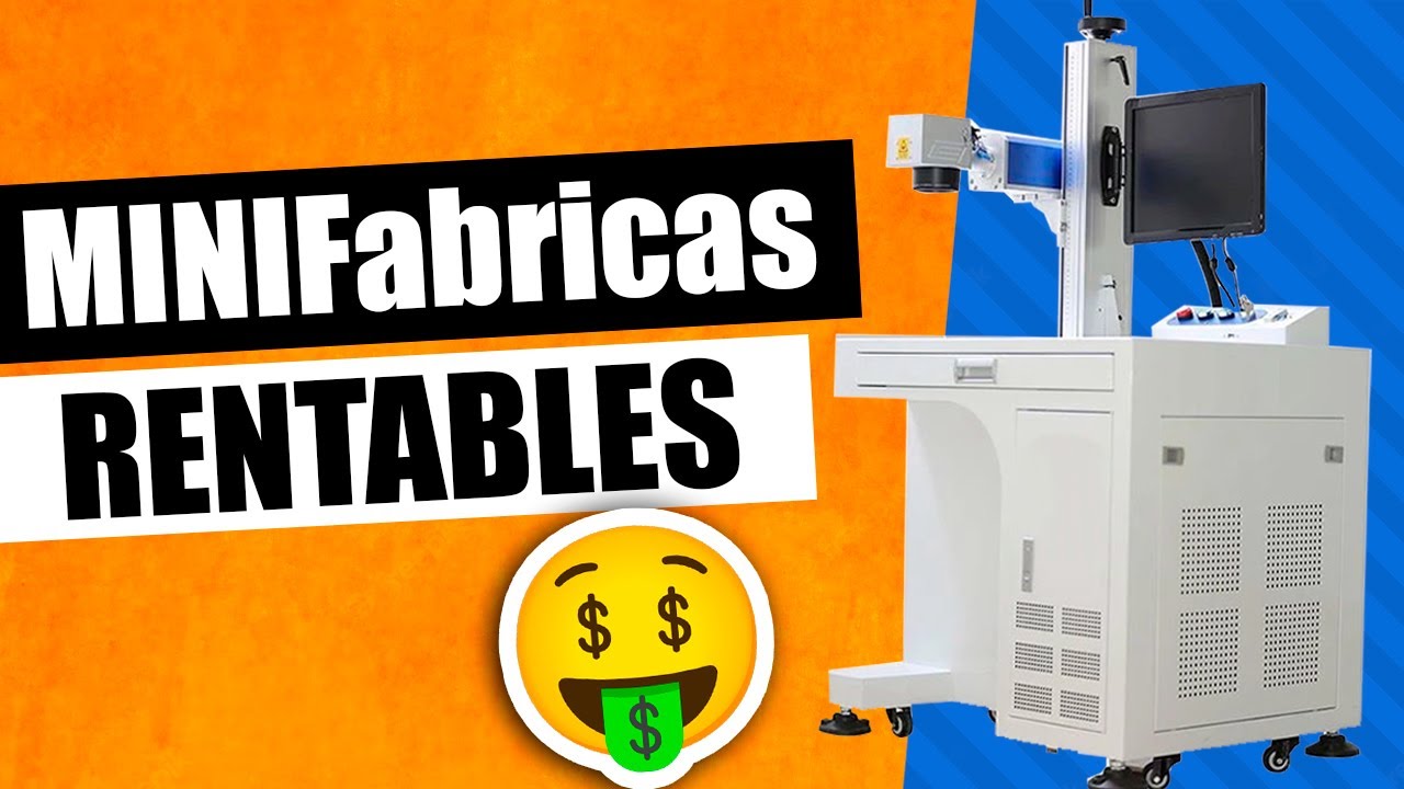 💸 15 máquinas para MINI FÁBRICAS rentables | CREA tu propia PEQUEÑA FABRICA