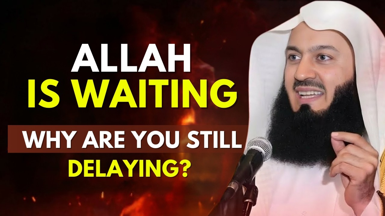 Stop Waiting for the Perfect Moment – Start Obeying Allah Today | 2026 Reminder | Mufti Menk Speech
