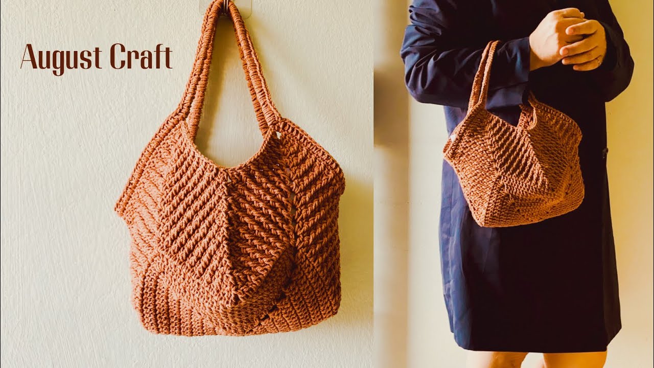 ❤️🧶 CROCHET BAG : How to Crochet Bucket Bag Very Easy for Beginners.