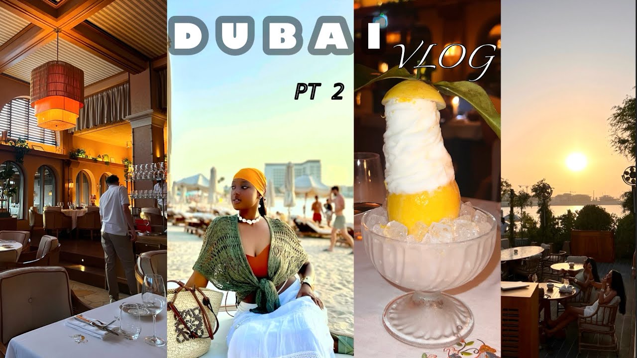 DUBAI VLOG часть 2: День из жизни в Дубае / Хорошие места для посещения / Встреча с другом ... ✨🥰🫶🏾