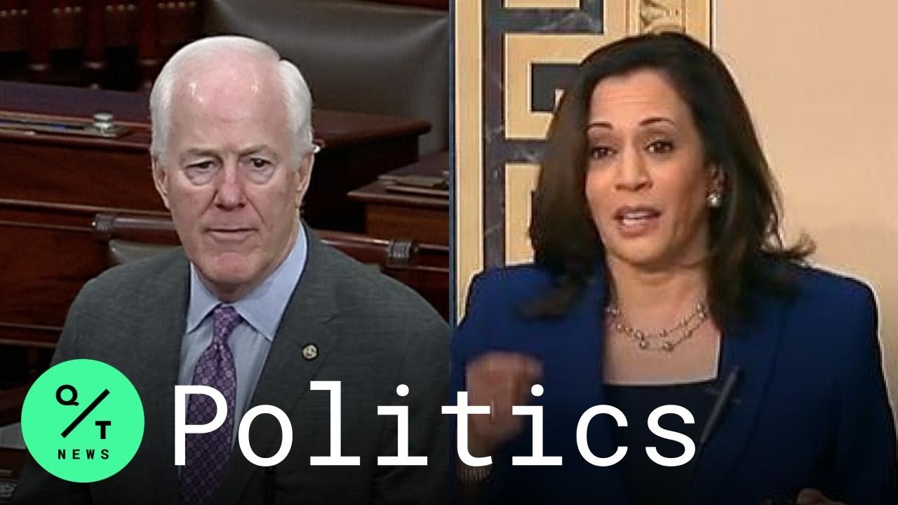 Kamala Harris, John Cornyn Spar Over Senate Police Reform Bill