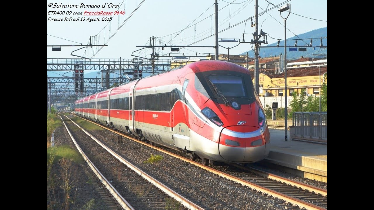 FrecciaRossa 1000 ed ETR500, Pendolini FrecciArgento e molto altro a Firenze Rifredi