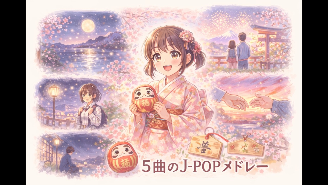 感情でつながるJ POP 5曲メドレー｜Lunali｜Original Songs