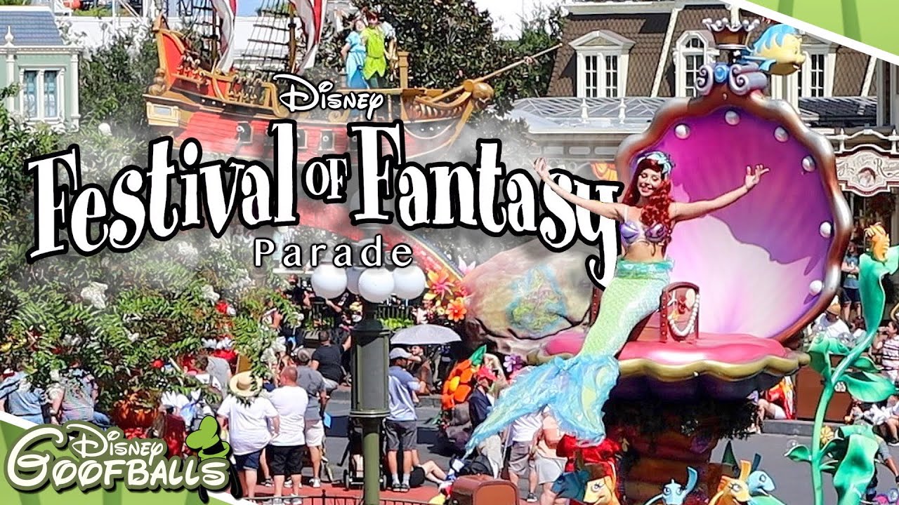 Disney Festival of Fantasy Parade [Railroad Station View]- Walt Disney World 🇺🇸